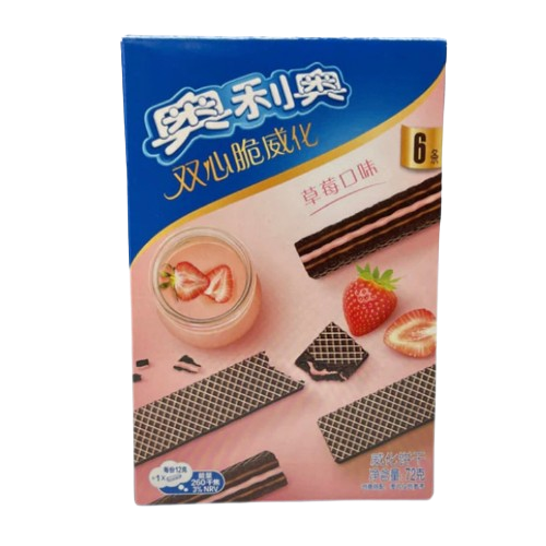 Oreo - Strawberry Wafer Sticks (China)