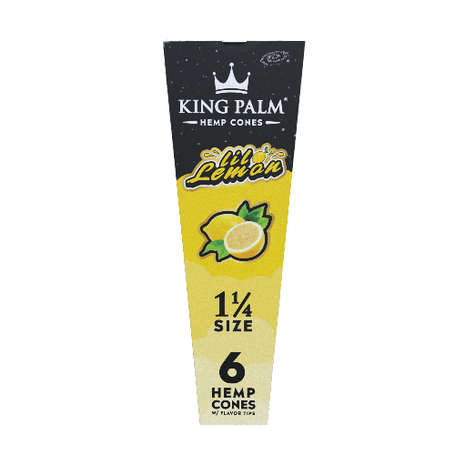 King Palm - Hemp Cones - 1 1/4 | Lil Lemon