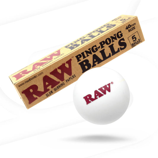 Raw Ping Pong Balls | 5-pack