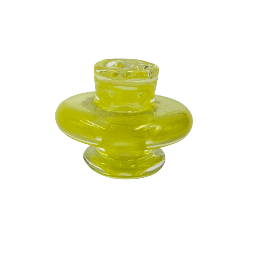 Angry Gaffer Glass - Spinner Cap (Lemon Drop)