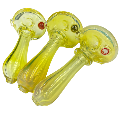Angry Gaffer Glass - Fumed Spoon w/ Millie