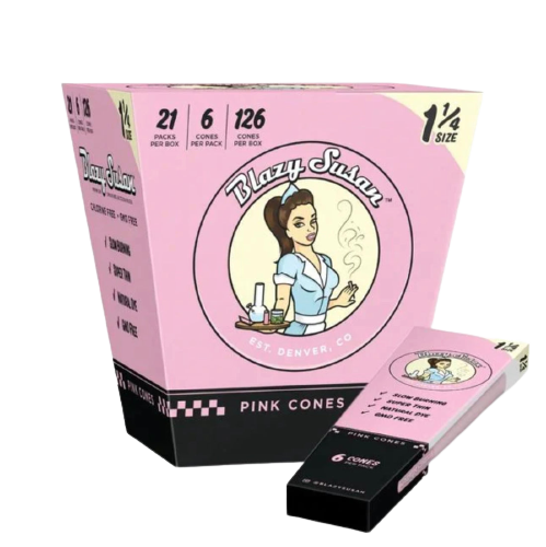 Blazy Susan - Pink Cones 1-1/4 (6-pack)