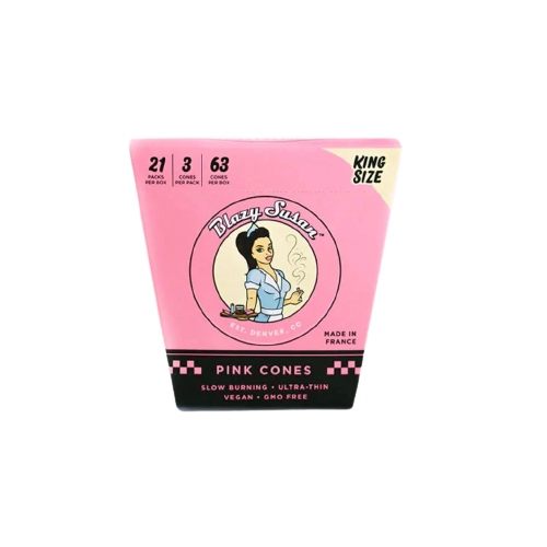 Blazy Susan - Pink Cones King Size (3-pack)