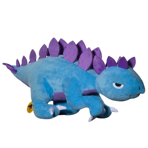 Elbo - Purple and Blue Stego Plush Toy