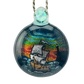 JH Glass - Ship and Lighthouse Doticello Pendant