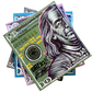 Ben Franklin Fractional $100 Bills by Orfin