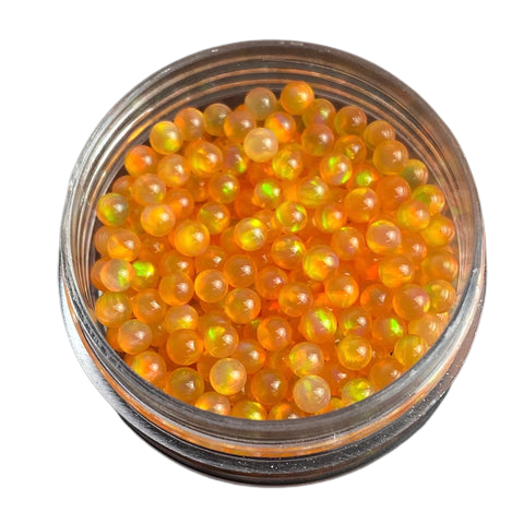 Ruby Pearl Co - Single 4mm Orange Opal Pearl (Recommended For PuffCo)