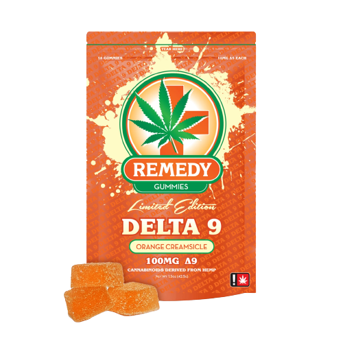 Remedy - D9 Gummies - Orange Creamsicle