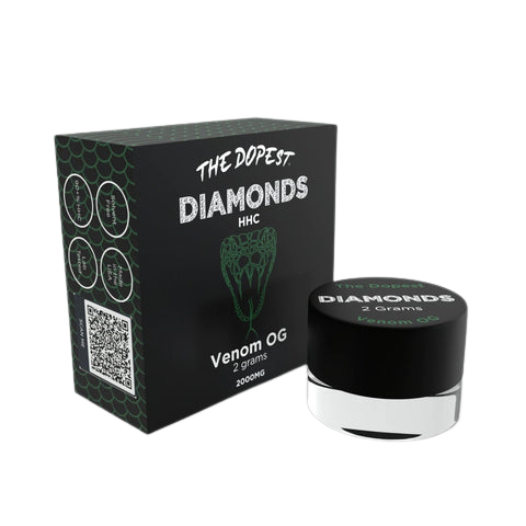 The Dopest - HHC Diamonds 2000mg - Venom OG