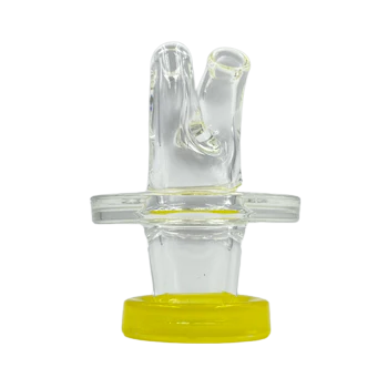 Vigil Glass - Double Jet Spinner Cap | Canary and Clear