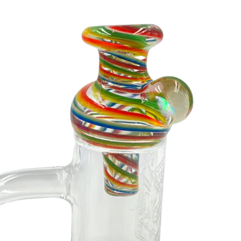 Sandberg Glass - Linework Bubble Cap w/ Opal