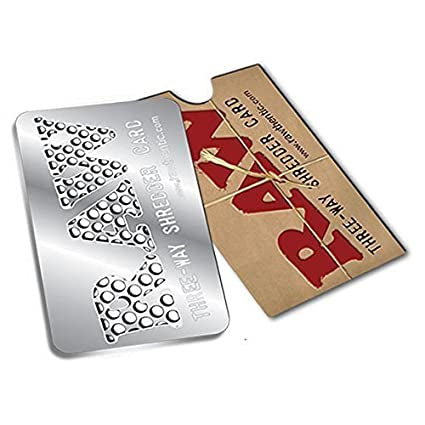Raw - 3-Way Shredder Card