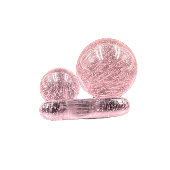 Chapo Glass - 3pc Slurper Set - Pink Lollipop