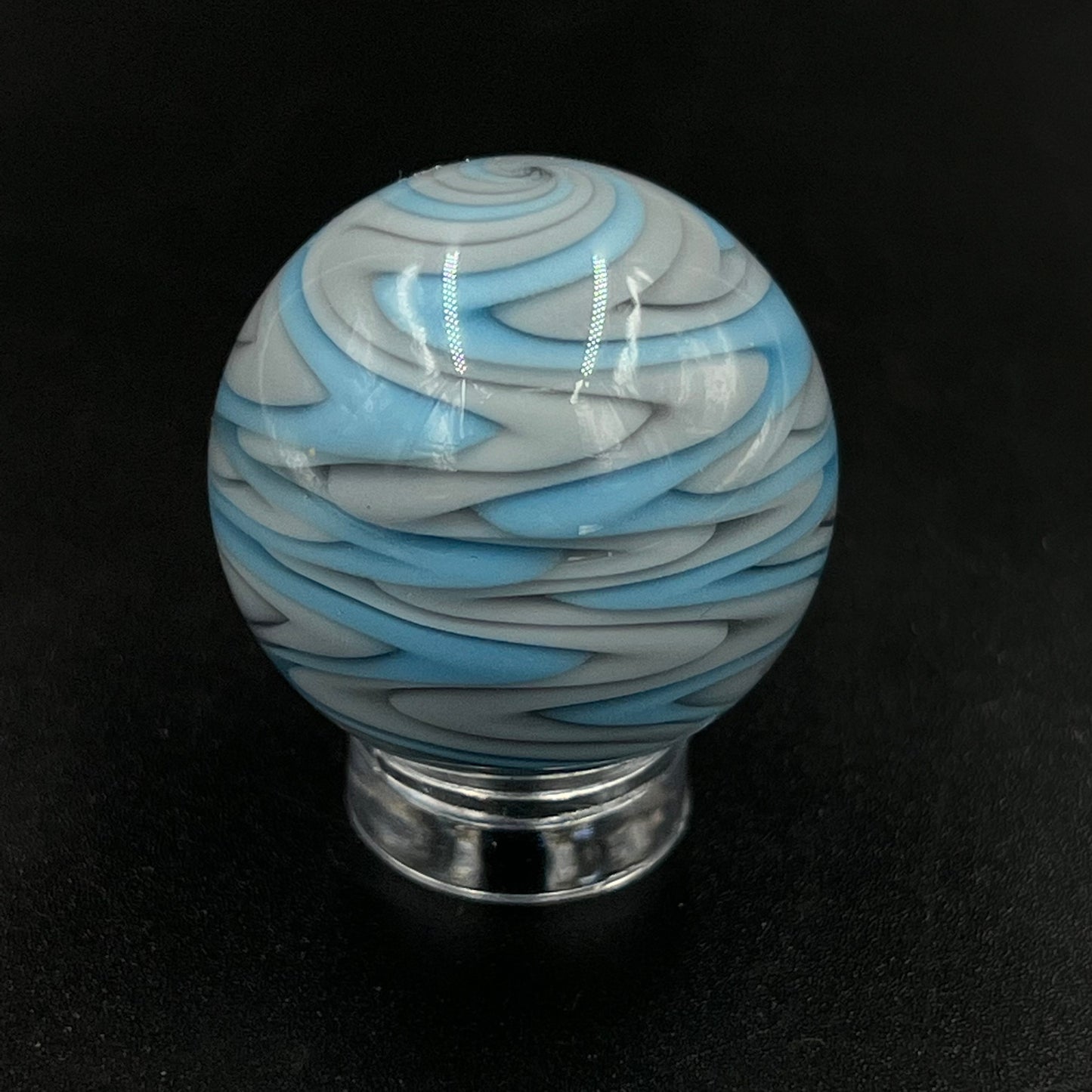 Rowdy Glass - 32mm Linework Marble
