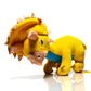Elbo - Mini Plushie - Blue/Yellow Triceratops