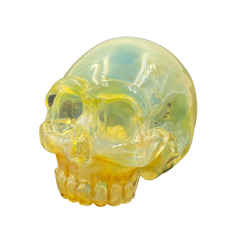 Deviant Glass - Fume Full Skull Pipe