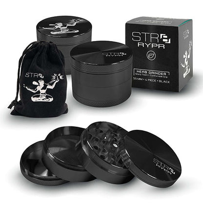 Str8 Rypr Aluminum Grinder | 4 Piece | 55MM