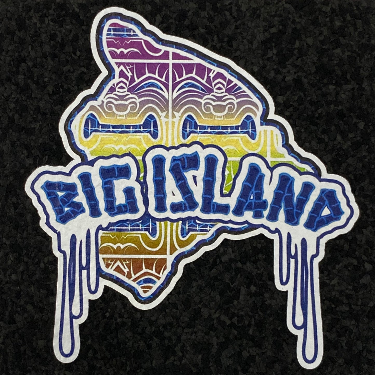 Big Island x Moodmats 8” Square Logo