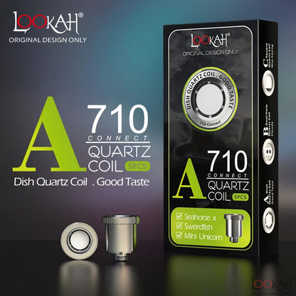 Lookah - 710 Thread SINGLE Replacement Coils (A,B, C, and D)