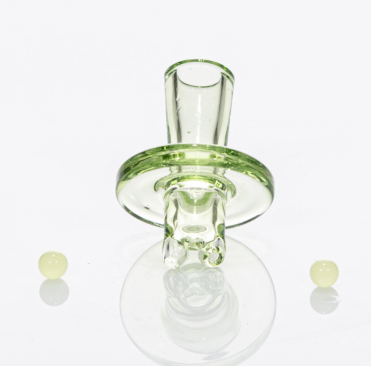 Fusion Glassworks - Spinner Cap w/ Pearls