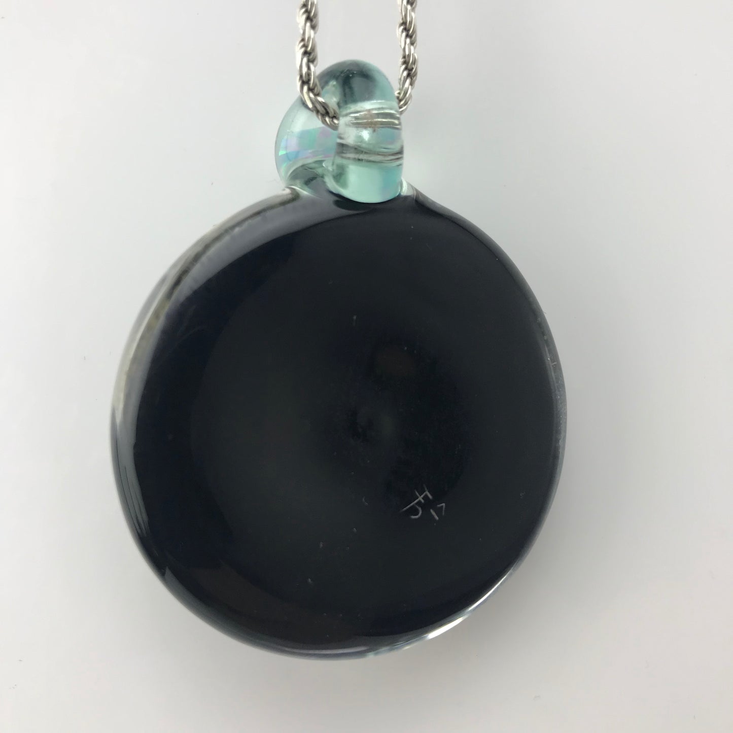Ship and Lighthouse Doticello Pendant by JH_Glass - The Glass Mule
