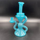 Blob Glass - Ghosted Agua Azul Klein Recycler