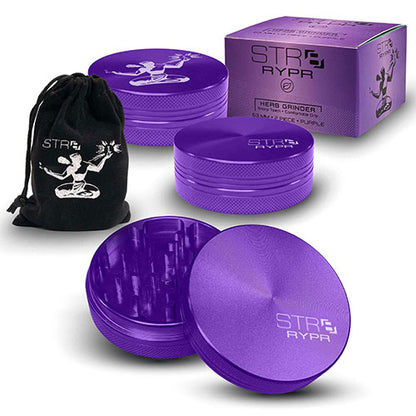 Str8 Rypr Aluminum Grinder | 2 Piece | 63MM