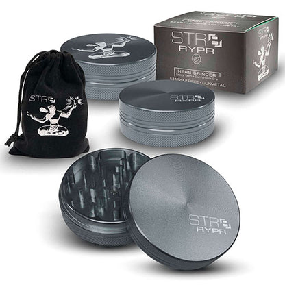 Str8 Rypr Aluminum Grinder | 2 Piece | 63MM