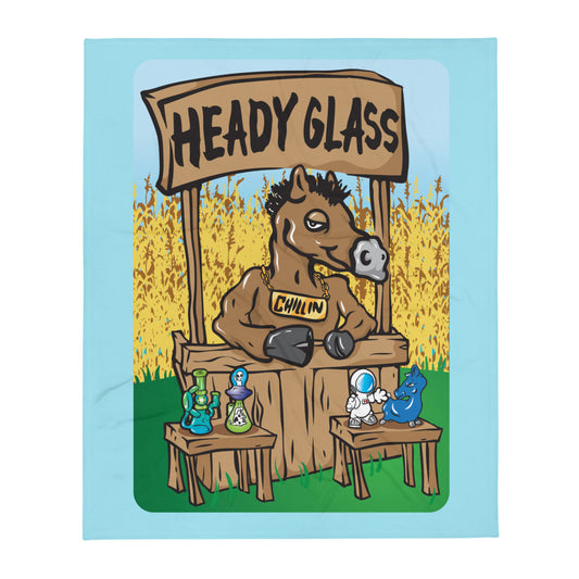 Throw Blanket - Heady Glass